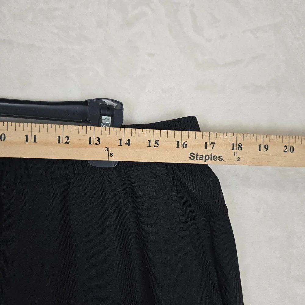 Lululemon ABC Pull-On Pant Mens Black Warpstreme Tapered Stretch Trousers Sz XL